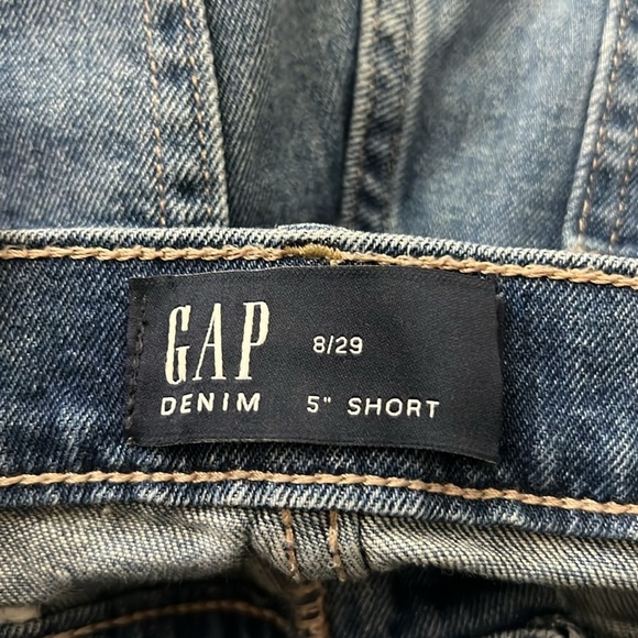 gap denim 5" shorts size: 29 - Picture 2 of 4